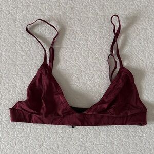 Urban Outfitters Deep Red Bralette